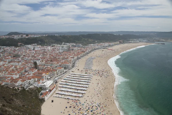 Nazare Beach, Portugal — Stock Photo, Image