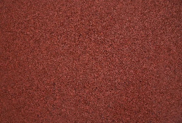 Červený Pryžový povrch — Stock fotografie