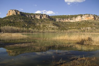 Cuervo cascade, cuenca, İspanya