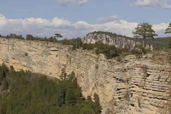 Cuervo cascade, cuenca, İspanya — Stok fotoğraf