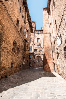Siena was one of the most important cities in medieval Europe, and its historic centre is a UNESCO World Heritage Site. Piazza del Campo in the Palio day.