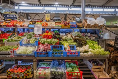 İtalya, Emilia Romagna 'daki Modena' nın güzel manzarası. Antik şehir manzarası ve pazarı.