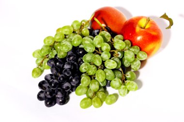 Natürmort, elma, üzüm