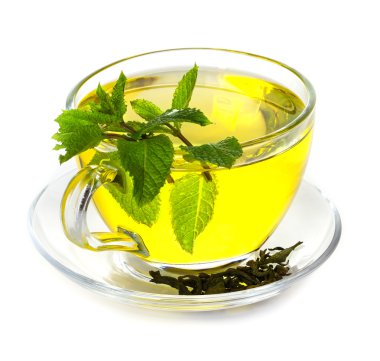Bir fincan çay.