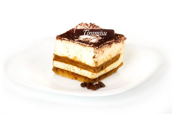 Lahodné tiramisu — Stock fotografie