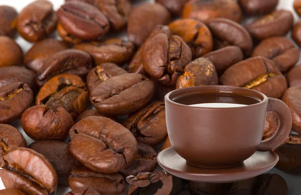 Coffee grain background. — Stock Photo, Image