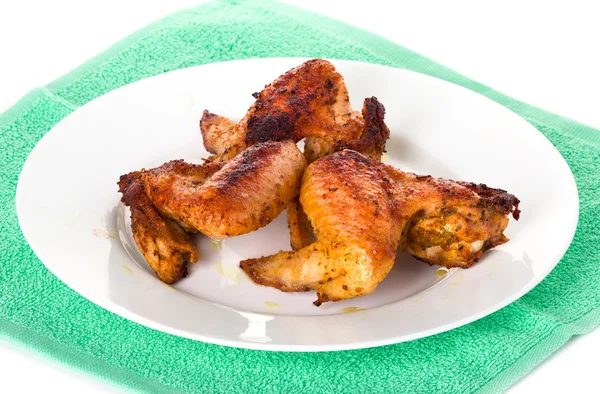 Fried wings — Stock Photo, Image