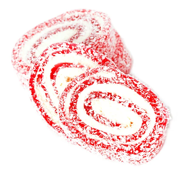 Cukierki-pralinki, Marmolada, jujube na białym tle — Zdjęcie stockowe