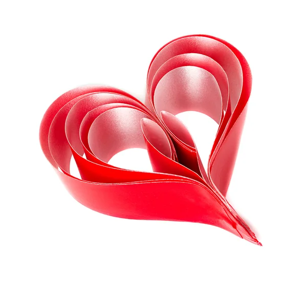 Cuore rosso. San Valentino — Foto Stock