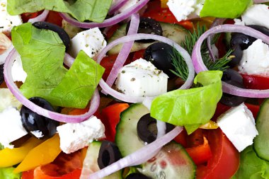 Yunan salatası.