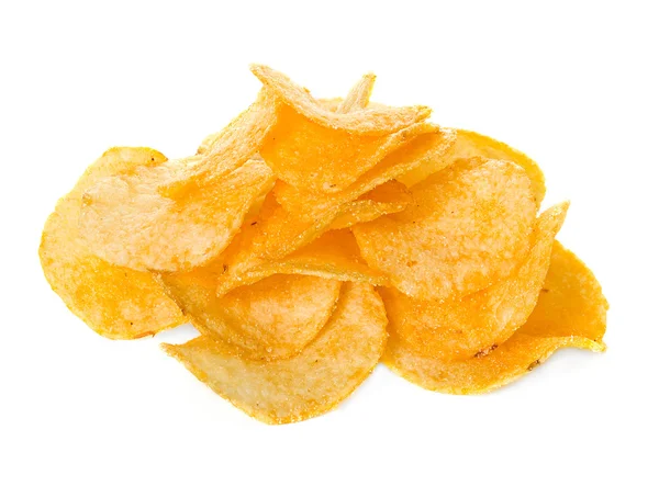 Kartoffelchips isoliert — Stockfoto