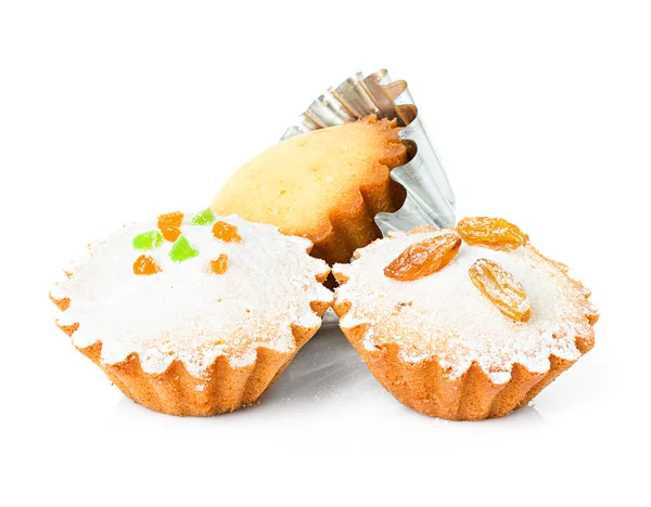 Muffin, cupcake, elszigetelt — Stock Fotó