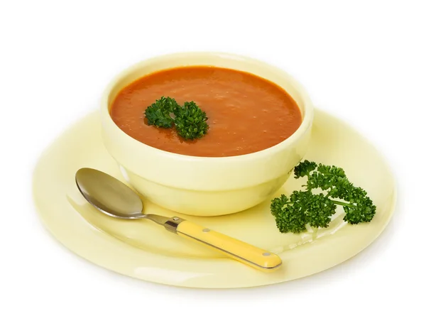 Cream soup — Stock Photo, Image