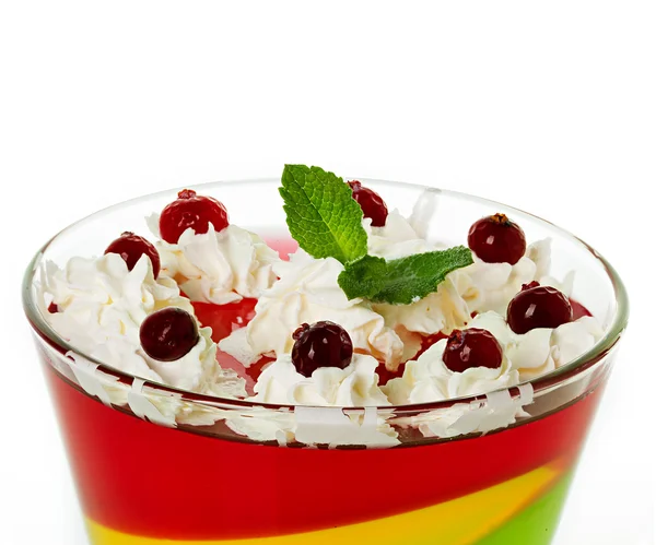 Jelly dessert — Stock Photo, Image