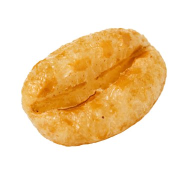 tahıl kuru buğday, üzerinde beyaz izole flake