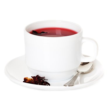 hibiscus çay izole