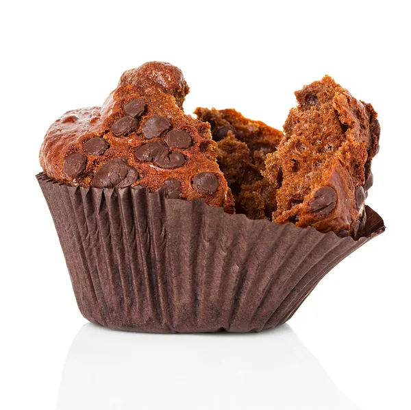 Muffin, cupcake isolato — Foto Stock