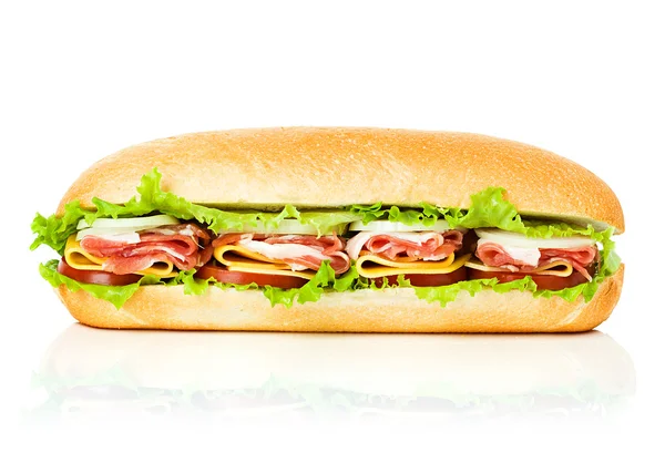 Sandwich isolato — Foto Stock