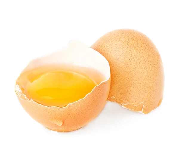 Rozbité vajíčko — Stock fotografie