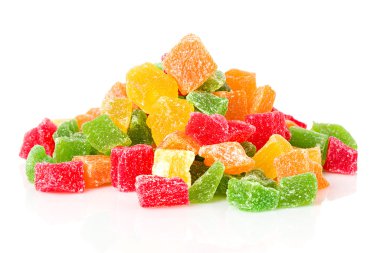 tatlı meyve şekerlenmiş