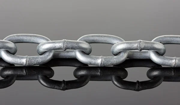 Metal chain isolated — Stock Photo, Image