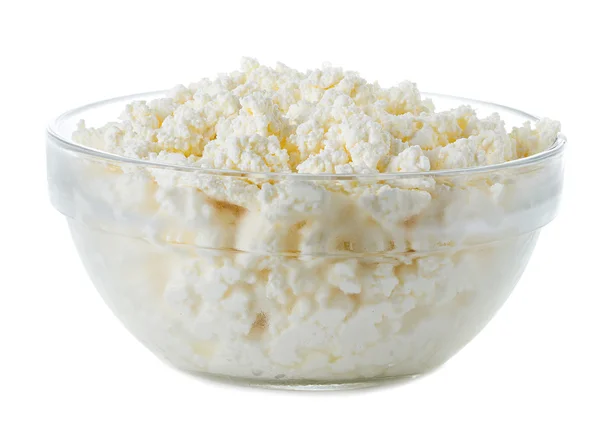 Ricotta isolata — Foto Stock