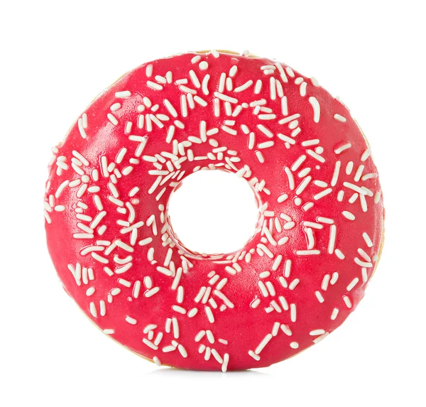 Donut isoliert auf weiß Stockbild