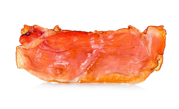 Bacon on white background — Stock Photo, Image