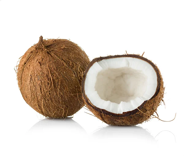 Coconut isolated on white background — Stock Photo, Image