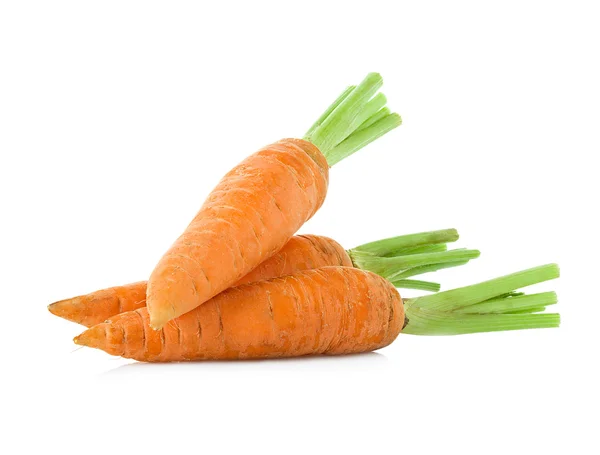 Carrots isolated on white background — Stock Photo, Image