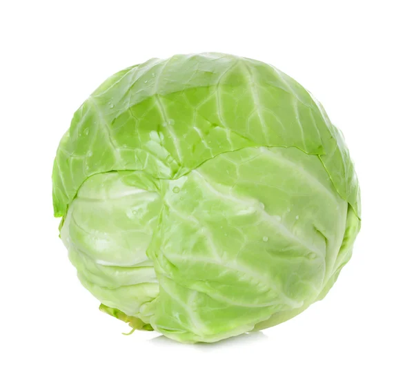 Cabbage isolated on white background — Stock Photo, Image