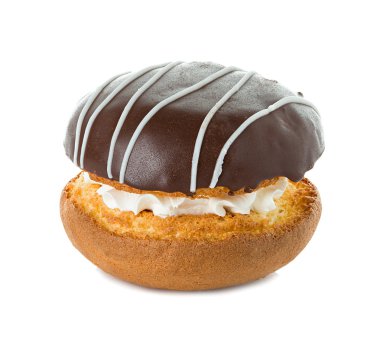 pasta beyaz arkaplanda izole edildi