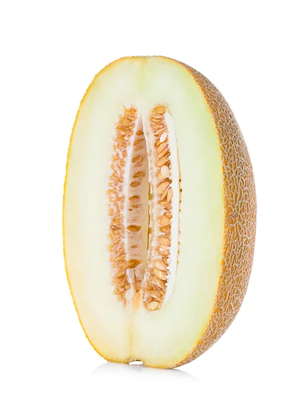 Melon isolerad på vit bakgrund — Stockfoto