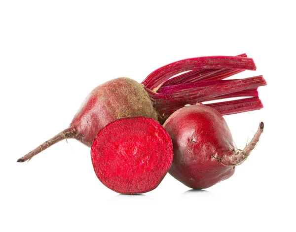 Beetroot απομονωμένο σε λευκό φόντο — Φωτογραφία Αρχείου