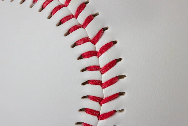 Baseball-Detail aus nächster Nähe — Stockfoto