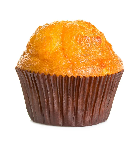 Muffin aislado sobre fondo blanco — Foto de Stock