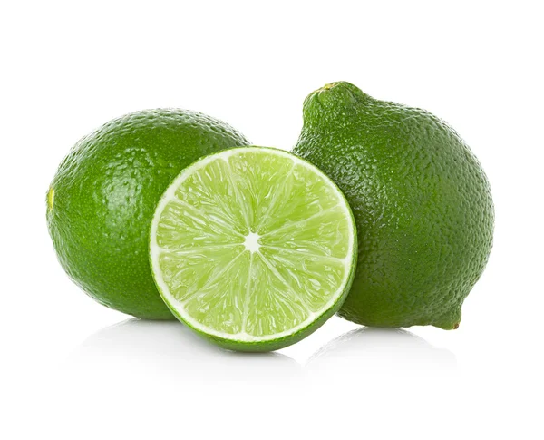 Lime isolated on white background — Stock Photo, Image