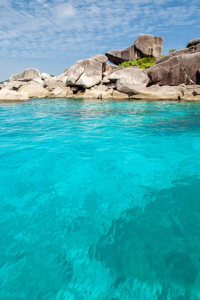 Similian 諸島、澄んだ水 — ストック写真