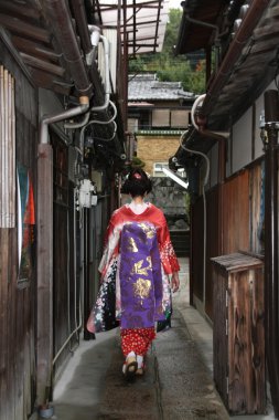 Geyşa, Kyoto, Japonya