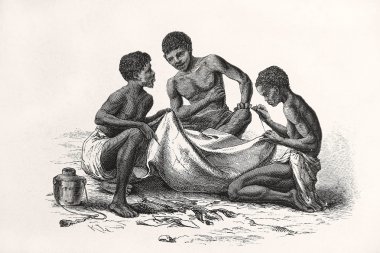 iş yerinde Afrikalı batlapinen,
