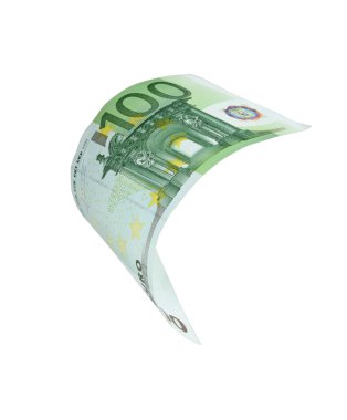 düşen euro para notu