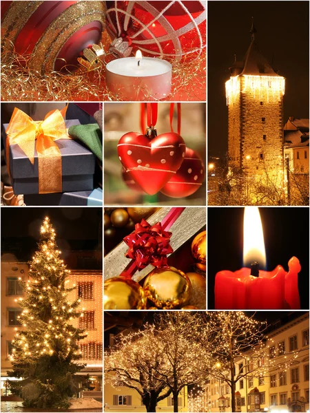 Christmas night — Stock Photo, Image