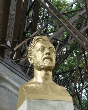 Antoine Bourdelle (1861-1929 tarafından Gustave Eiffel büstü)