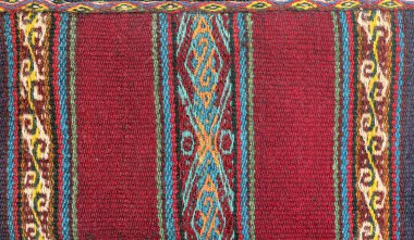 geleneksel Güney Amerika Tekstil desen