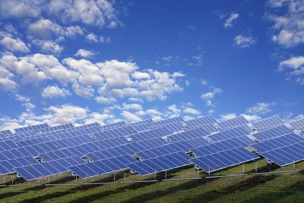 Central de energia solar — Fotografia de Stock