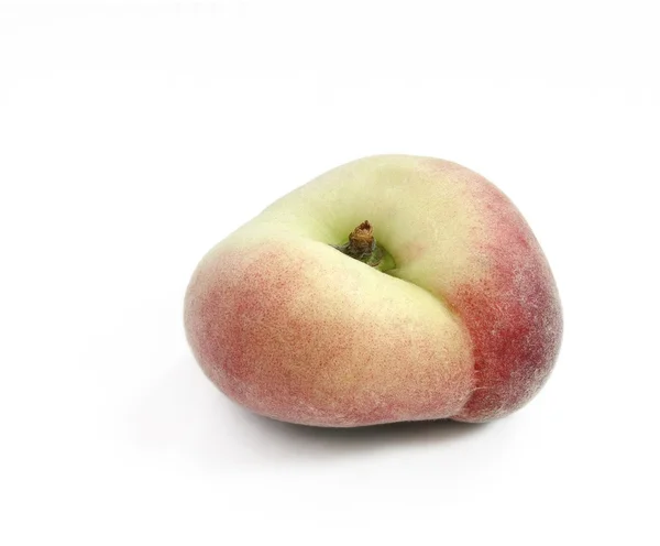 Donut Peach, solteiro, isolado — Fotografia de Stock