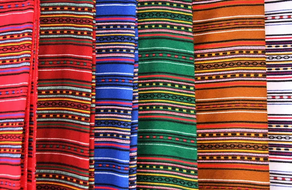 Fabrics of South America — Zdjęcie stockowe