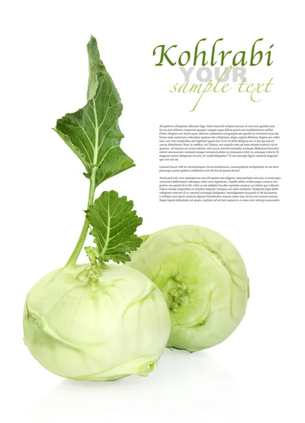 Kohlrabi — Stockfoto