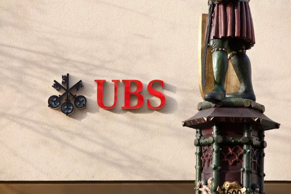 Schweiziska banken ubs — Stockfoto