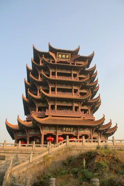 Sarı vinç pagoda, wuhan, Çin